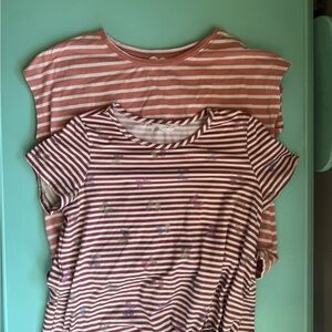 Copper Key and Emma &‎ Ella Pink and Red Short Sleeve Tees